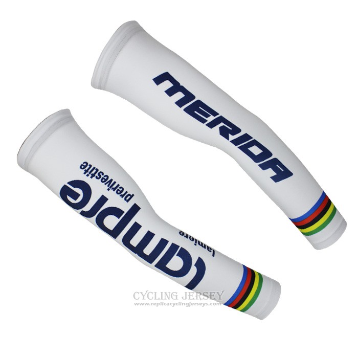 2014 Lampre Arm Warmer Cycling White